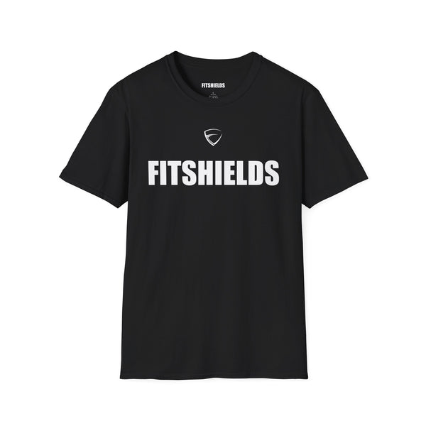 FITSHIELDS Unisex Softstyle T-Shirt -  Minimalist Design for Fitness Enthusiasts